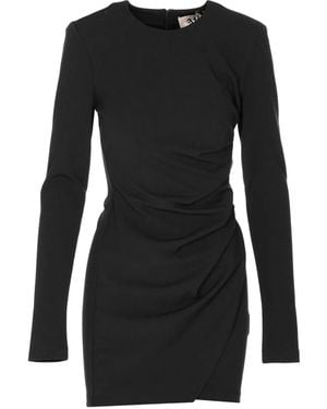 Aniye By Draped Mini Dress - ブラック