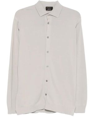 Dell'Oglio Long-Sleeves Shirt - White