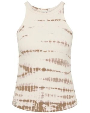 The Upside Canotta Ayla Asher Con Fantasia Tie Dye - Neutro