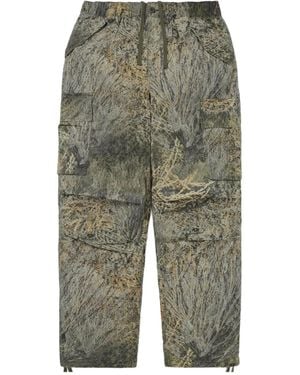 thisisneverthat Camouflage Cargo Trousers - Green