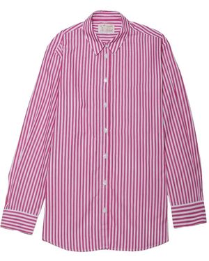 MC2 Saint Barth Brigitte Striped Shirt - Purple