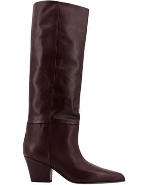 Paris Texas 60Mm Jane Leather Knee-High Boots - Brown