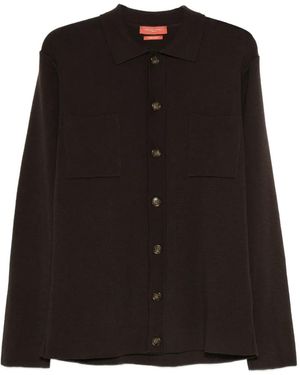 Daniele Fiesoli Cardigan À Poches Boutonnées - Noir