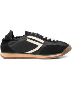 PURAAI Panther Sneakers Met Streepdetail - Zwart
