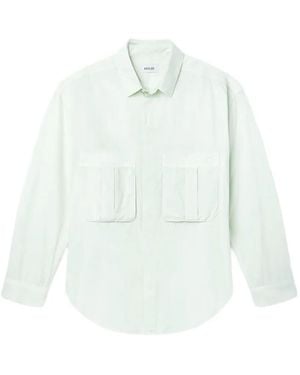 Agolde Flap Pocket Shirt - White