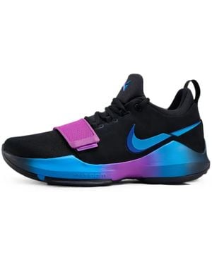 Nike Pg 1 Touch-Strap Trainers - Blue