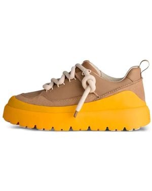 UGG Heritage Utility Lug-Sole Trainers - Yellow