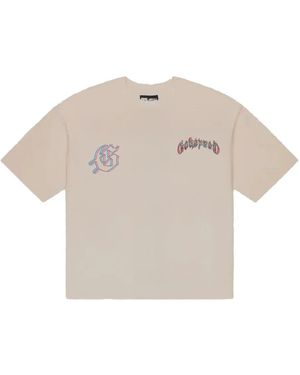 Godspeed Skull Volcano T-Shirt - White