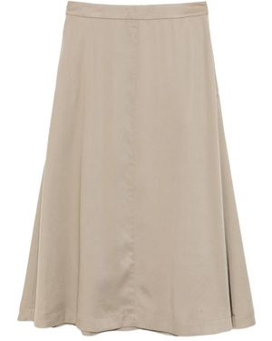 SPORT b. by agnès b. A-Line Midi Skirt - Natural