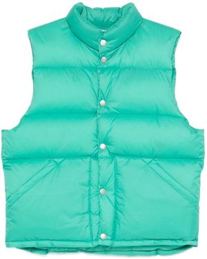 AURALEE Ripstop Bodywarmer - Groen