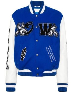 Off-White c/o Virgil Abloh Jackets - Blue