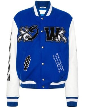 Off-White c/o Virgil Abloh Jackets - Blue
