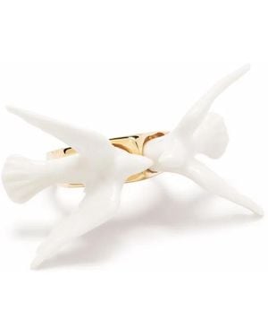 Andres Gallardo Doves Love Ring - White
