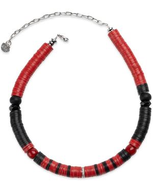 Hijas de Puka Jaipur Beaded Necklace - Red