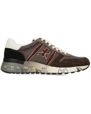 Premiata Baskets Lander 8657 - Marron