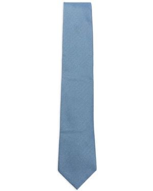 ZEGNA Patterned Tie - Blue