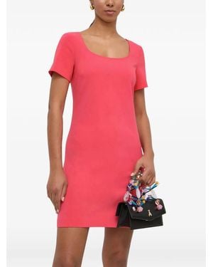 Patrizia Pepe Cut-Out Mini Dress - Red