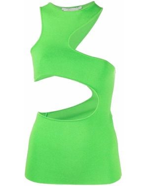 Stella McCartney Cut-out Tank Top - Green