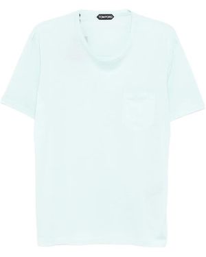 Tom Ford Crew-Neck T-Shirt - Blue