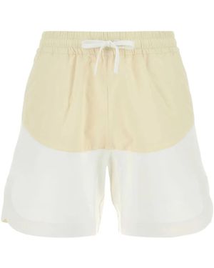 Herno バイカラー ショートパンツ - マルチカラー