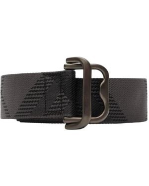Burberry Check Riem - Zwart
