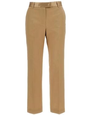 Alberto Biani Belt Trousers - Natural