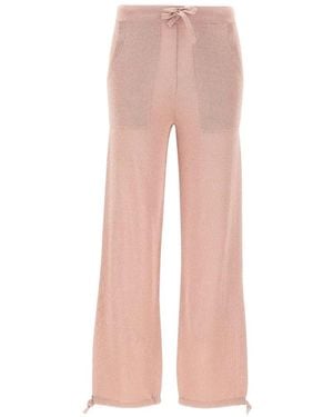 Kangra Pantalon À Lien De Resserrage - Pink