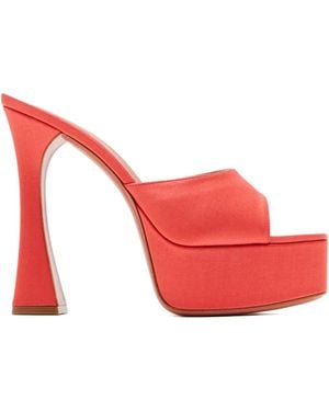 AMINA MUADDI Rita Sandalen 140Mm - Rot