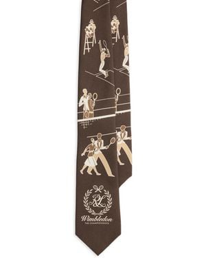 Ralph Lauren Tennis Tie - White