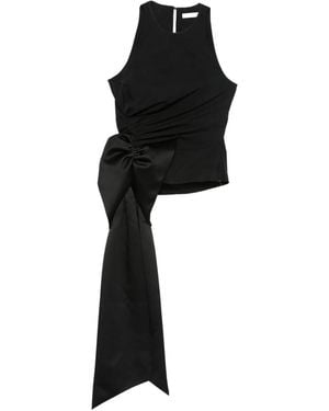 Dorothee Schumacher リボンディテール トップ - ブラック