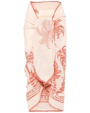Zimmermann Woven Print Pareo - Pink