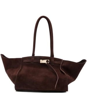 Benedetta Bruzziches Suede shoulder bag - Braun