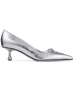Jimmy Choo Scarlett 50mm パンプス - メタリック