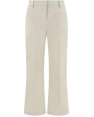 True Royal Pantalones acampanados con cremallera - Neutro