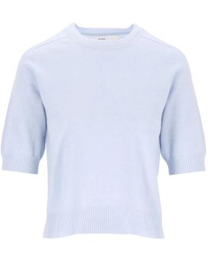 arch4 Kurzärmeliger Evie Pullover - Blau
