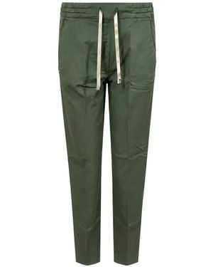 Re-hash Francy Drawstring-Waist Pants - Green