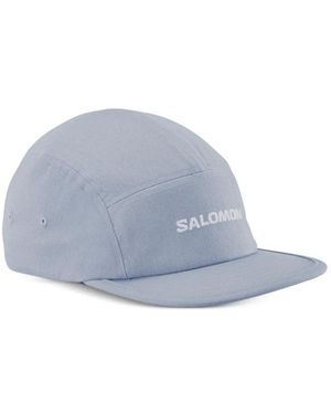 Salomon Casquette À Logo Imprimé - Blue