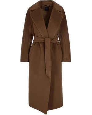 Max Mara Long-sleeve Coat - ブラウン