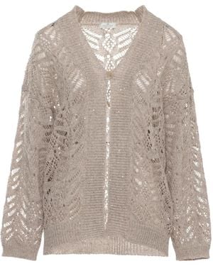 Panicale Openwork Cardigan - Natural