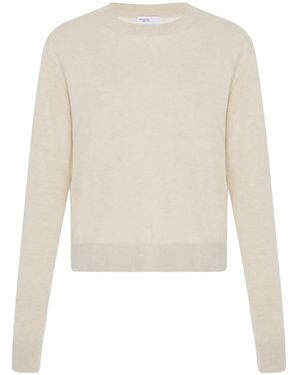 Rosetta Getty Crew-Neck Long-Sleeve T-Shirt - White