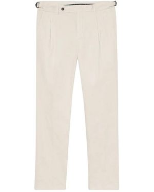 Brooks Brothers Cotton Trousers - Natural