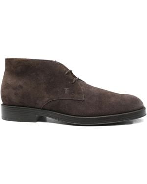 Tod's Suede Boots - Brown