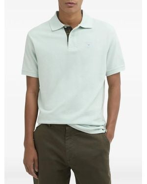 Barbour Tartan Pique Polo Shirt - Green