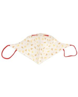 Isaia Mascarilla Con Estampado De Cupido - Neutro