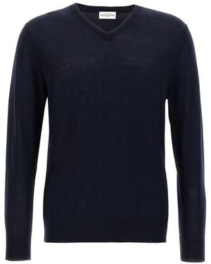 Ballantyne Wool Sweater - Blue