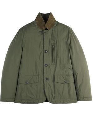 Fay Button-Up Jacket - Green