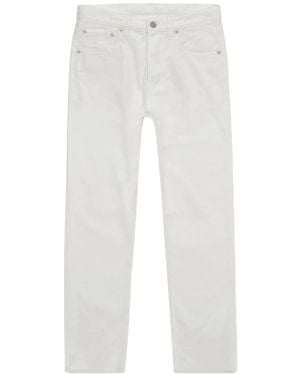 Fortela Five Pocket Corduroy Pants - White
