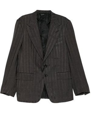Tom Ford Blazer Con Botones - Negro