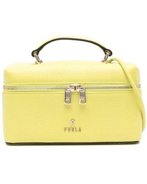 Furla Camelia Leather Mini Bag - Yellow