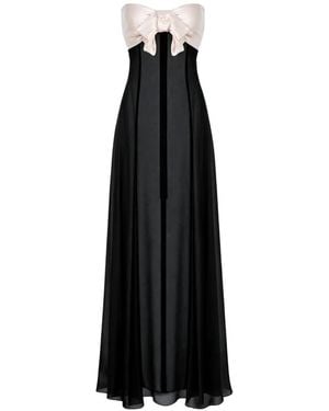 MANURI Donna maxi dress - Negro